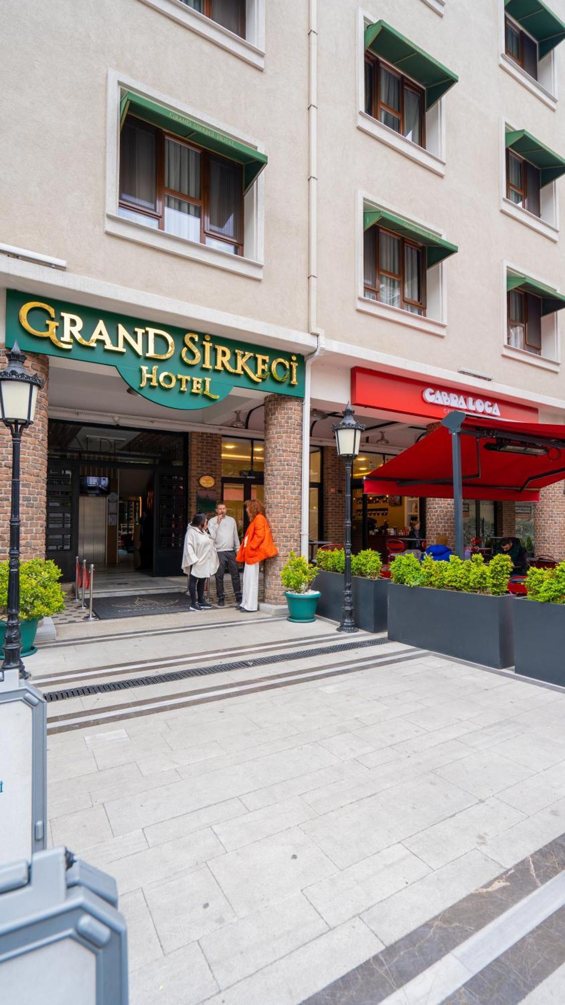 Grand Sirkeci Hotel Istanbul Exterior photo
